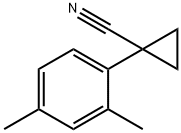 1-(2,4-DIMETHYLPHENYL)CYCLOPROPANE-1-CARBONITRILE Struktur