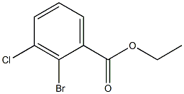 Ethyl 2-bromo-3-chlorobenzoate Struktur