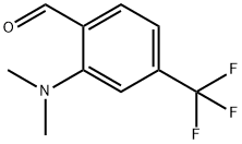 2-(DIMETHYLAMINO)-4-(TRIFLUOROMETHYL)BENZALDEHYDE Struktur