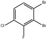 1-CHLORO-3,4-DIBROMO-2-FLUOROBENZENE Struktur