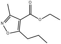 Ethyl 3-Methyl-5-Propylisoxazole-4-Carboxylate Struktur