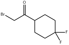 2-溴-1-(4,4-二氟環(huán)己基)乙烷-1-酮, 1370601-11-8, 結(jié)構(gòu)式