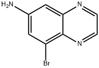 8-Bromo-quinoxalin-6-ylamine Struktur