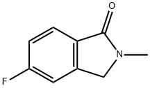 5-Fluoro-2-methylisoindolin-1-one Struktur