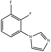 1-(2,3-DIFLUOROPHENYL)-1H-IMIDAZOLE Struktur