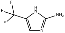 4-(trifluoromethyl)-1H-imidazol-2-amine Struktur