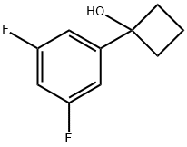 1-(3,5-DIFLUOROPHENYL)CYCLOBUTANOL Struktur