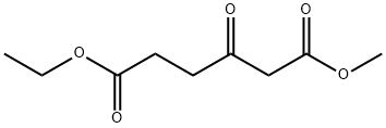 1-ethyl 6-methyl 3-oxohexanedioate Structure