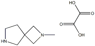 2-METHYL-2,6-DIAZASPIRO[3.4]OCTANE OXALATE Struktur