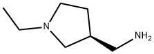 (S)-(1-ETHYLPYRROLIDIN-3-YL)METHANAMINE Struktur