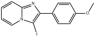 3-iodo-2-(4-methoxyphenyl)imidazo[1,2-a]pyridine Structure