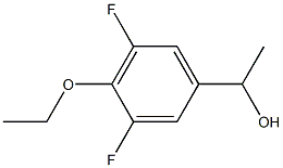 1-(4-ETHOXY-3,5-DIFLUOROPHENYL)ETHANOL Struktur