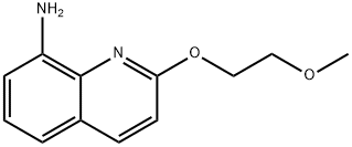 2-(2-methoxyethoxy)quinolin-8-amine Struktur