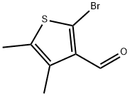 2-Bromo-4,5-dimethyl-thiophene-3-carbaldehyde Struktur