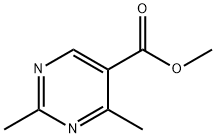 METHYL 2,4-DIMETHYLPYRIMIDINE-5-CARBOXYLATE Struktur