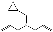 [(oxiran-2-yl)methyl]bis(prop-2-en-1-yl)amine Struktur