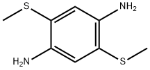 2,5-Bis(methylthio)-1,4-benzenediamine Struktur