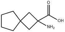 2-Amino-spiro[3.4]octane-2-carboxylic acid Struktur