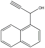 1-Naphthalenemethanol, a-ethynyl- Struktur