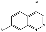 7-Bromo-4-chloro-cinnoline Struktur