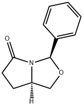 (3R,7AR)-3-PHENYLTETRAHYDROPYRROLO[1,2-C]OXAZOL-5(3H)-ONE Struktur