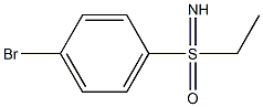 1-BROMO-4-(ETHYLSULFONIMIDOYL)BENZENE Struktur