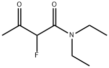 N,N-DIETHYL 2-FLUORO-3-OXO-BUTYRAMIDE Struktur