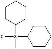 Cyclohexane,1,1'-(chloromethylsilylene)bis- Struktur