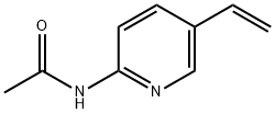 Acetamide, N-(5-ethenyl-2-pyridinyl)- Struktur