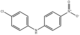 4-Chloro-N-(4-nitrophenyl)benzenamine Struktur