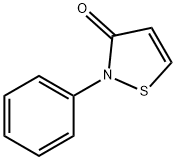 2-phenyl-2,3-dihydro-1,2-thiazol-3-one Struktur