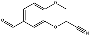 2-(5-FORMYL-2-METHOXYPHENOXY)ACETONITRILE Struktur