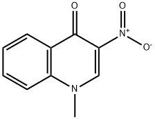 1-METHYL-3-NITROQUINOLIN-4(1H)-ONE Struktur