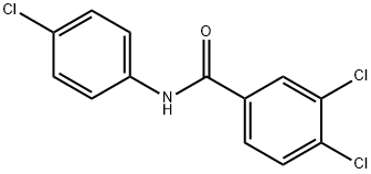 Benzamide,3,4-dichloro-N-(4-chlorophenyl)- Struktur