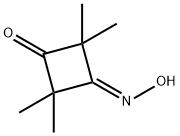 1,3-Cyclobutanedione,2,2,4,4-tetramethyl-, 1-oxime Struktur