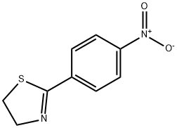 Thiazole,4,5-dihydro-2-(4-nitrophenyl)- Struktur