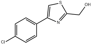 [4-(4-chlorophenyl)-1,3-thiazol-2-yl]methanol Struktur