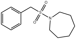 1-benzylsulfonylazepane Struktur