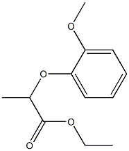 Propanoic acid, 2-(2-methoxyphenoxy)-, ethyl ester