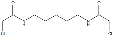 Acetamide,N,N'-1,5-pentanediylbis[2-chloro- Struktur