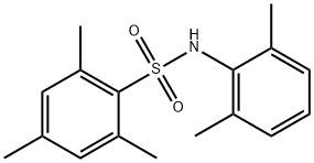 Benzenesulfonamide, N-(2,6-dimethylphenyl)-2,4,6-trimethyl- Struktur