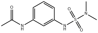 N-(3-{[(dimethylamino)sulfonyl]amino}phenyl)acetamide Struktur