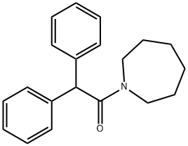 1-(azepan-1-yl)-2,2-diphenylethanone Struktur