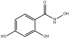 Benzamide, N,2,4-trihydroxy- Struktur