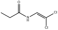 N-(2,2-dichloroethenyl)propanamide Struktur