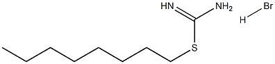 Carbamimidothioic acid,octyl ester, monohydrobromide (9CI) Struktur