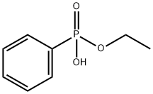 Phosphonic acid, phenyl-, monoethyl ester Struktur