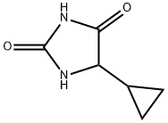 5-Cyclopropyl-imidazolidine-2,4-dione Struktur