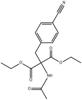 DIETHYL 2-ACETAMIDO-2-(4-CYANOBENZYL)MALONATE