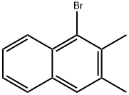 1-Bromo-2, 3-dimethylnaphthalene Struktur